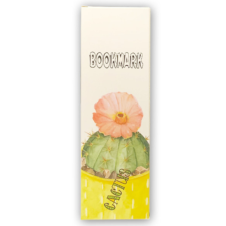 Bookmark Cactus (Bookmark hình cây xương rồng ngộ nghĩnh)