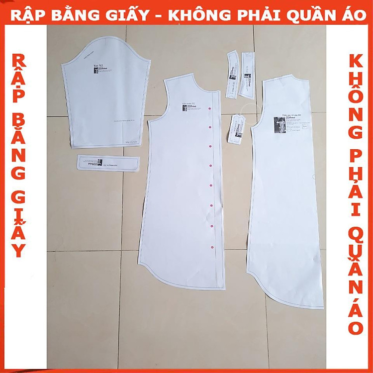 Rập giấy mã 464 (BẢN VẼ) A0 - Ảnh 3