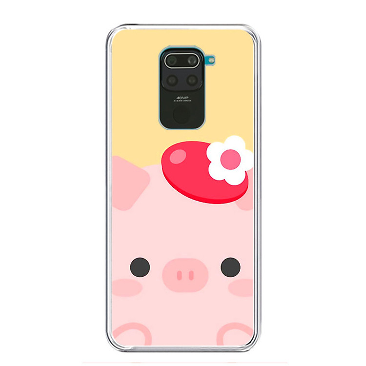 Ốp lưng điện thoại XIAOMI REDMI NOTE 9 - Silicon dẻo - 0021 PIG05 - Hàng Chính Hãng