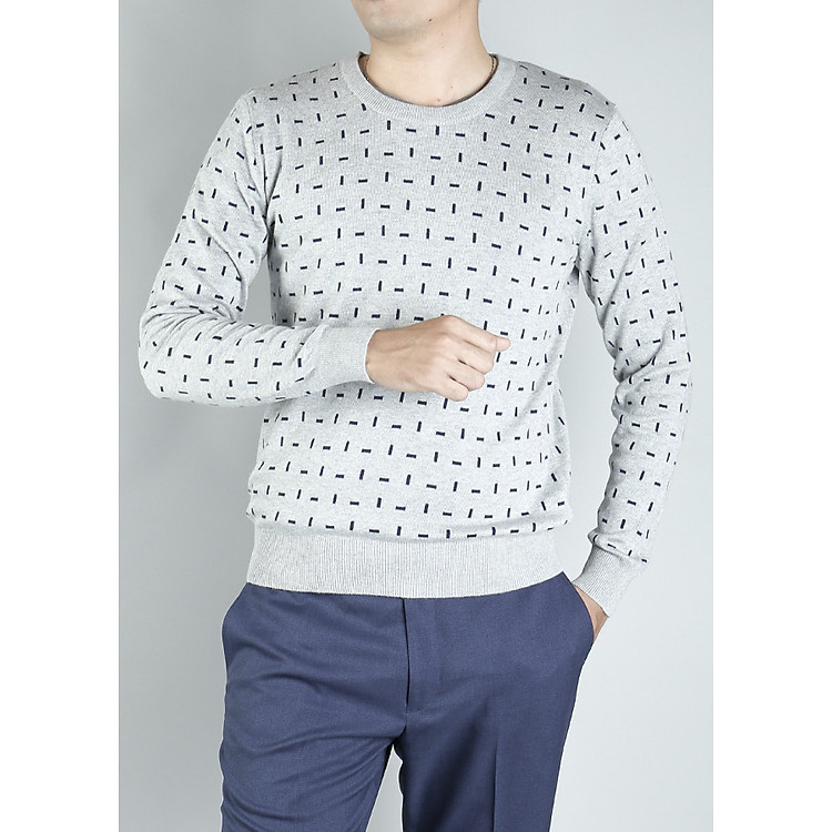 Áo len tay dài cổ tròn Owen - ALD80499