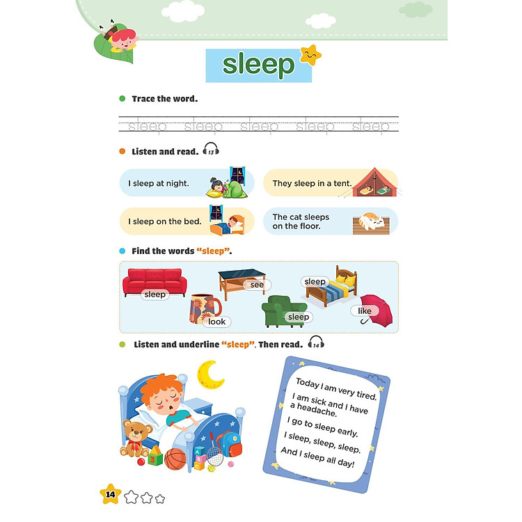 300 First Sight Words For Kids - 2 - Ảnh 4