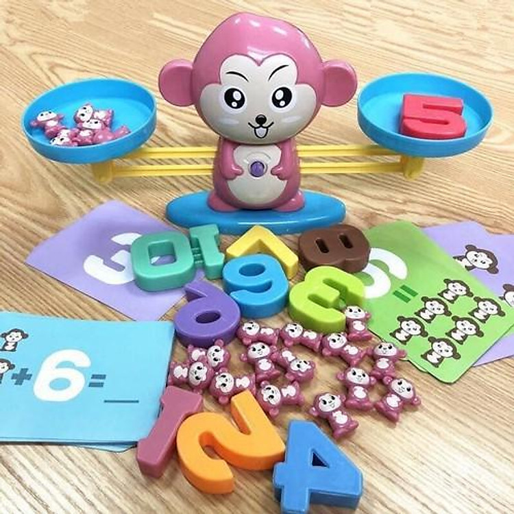 Đồ Chơi Khỉ Cân Bằng Toán Học Chính hãng Ưu đãi - Hình ảnh 4