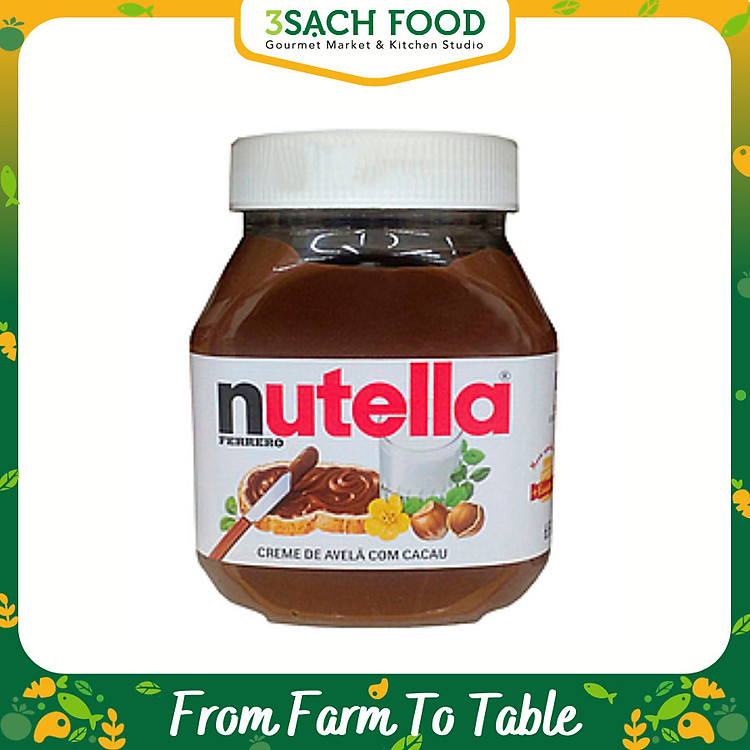 Bơ Đậu Phộng Nutella T3 (Hộp 200g)