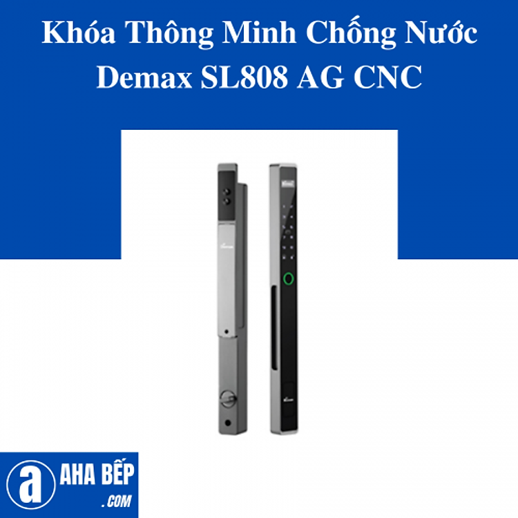 KHÓA THÔNG MINH CHỐNG NƯỚC DEMAX SL808 AG CNC - HÀNG CHÍNH HÃNG