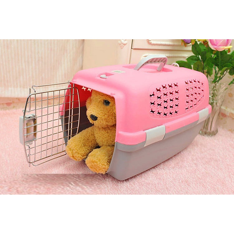 Lồng vận chuyển chó mèo loại Lồng hàng không 4 Kích thước Sunzin LHK Màu ngẫu nhiên