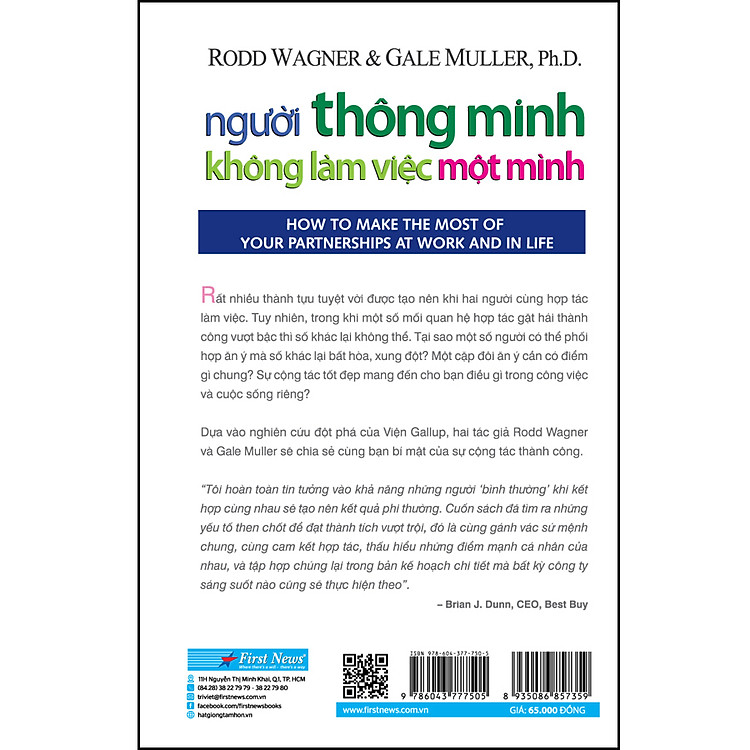Người Thông Minh Không Làm Việc Một Mình (Tái Bản) - Ảnh 2