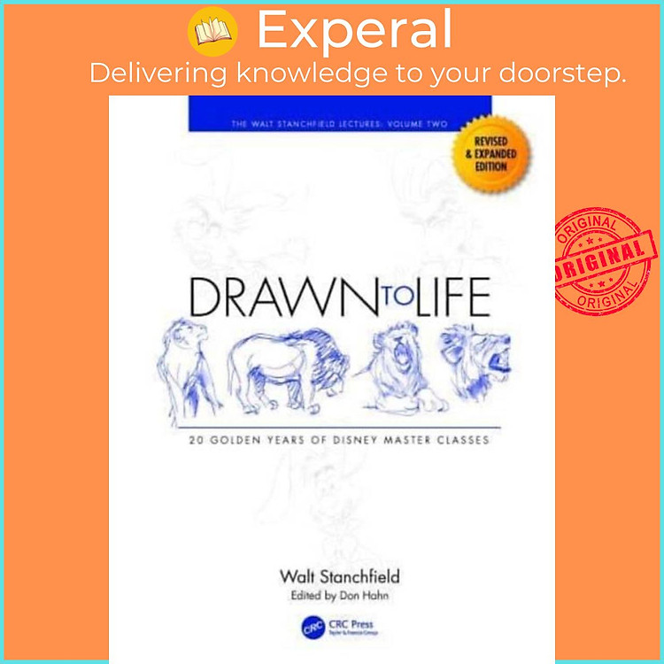 Sách - Drawn to Life: 20 Golden Years of Master Classes - Volume 2: The Walt by Don Hahn (UK edition, hardcover)