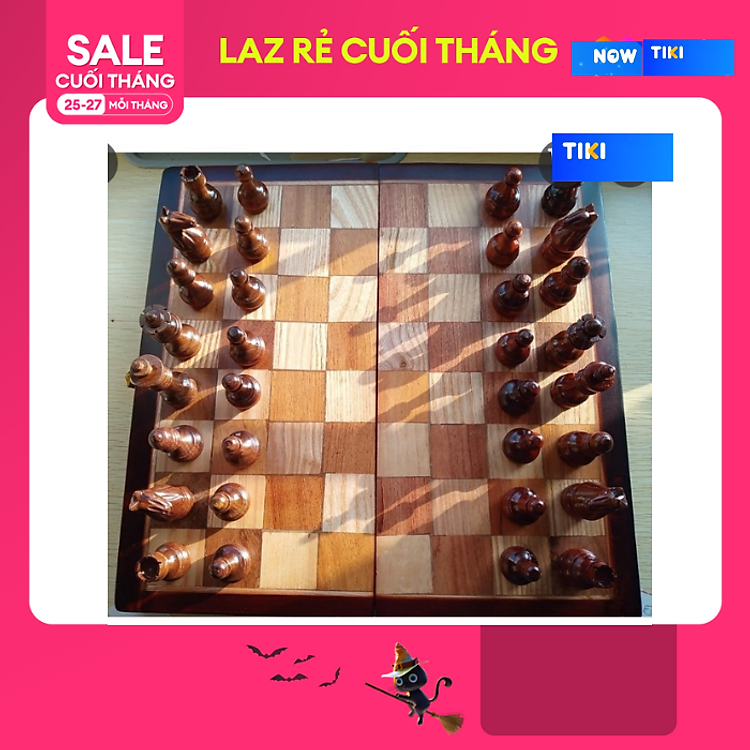 Bộ cờ vua gỗ cao cấp DAICAT Chính hãng Ưu đãi - Hình ảnh 3