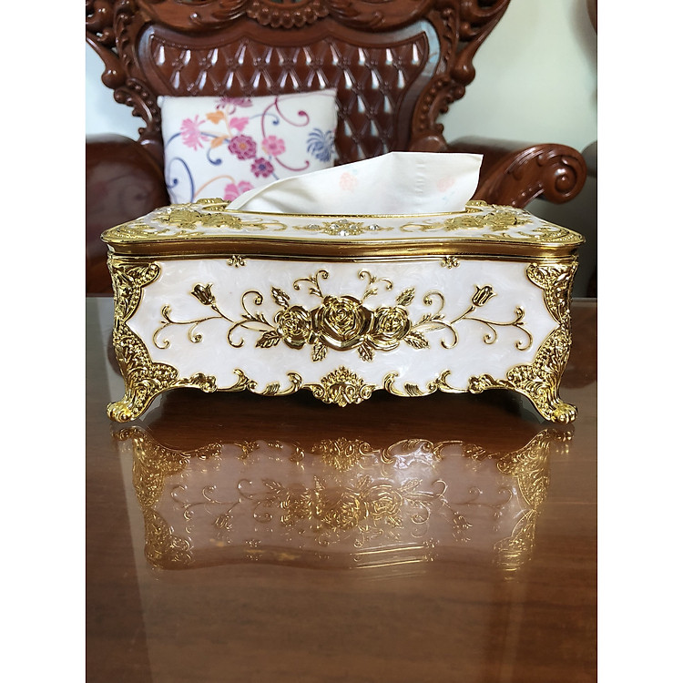 HỘP ĐỰNG KHĂN GIẤY HATI SANG TRỌNG