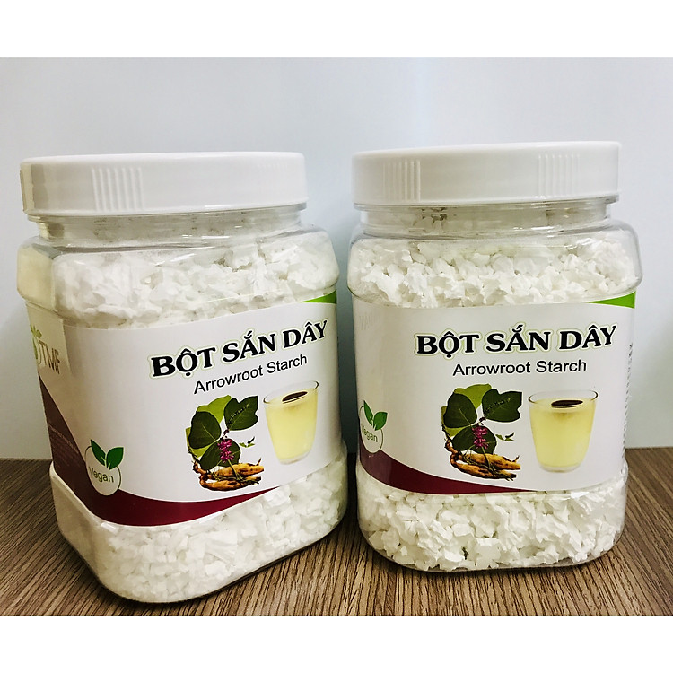 Bột sắn dây nguyên chất 500g TÂM MINH FOODS làm mát thanh lọc cơ thể