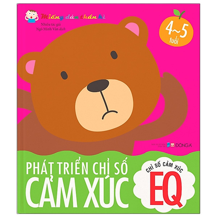 Miếng Dán Thần Kì – Phát Triển Chỉ Số Cảm Xúc EQ (4-5 Tuổi)
