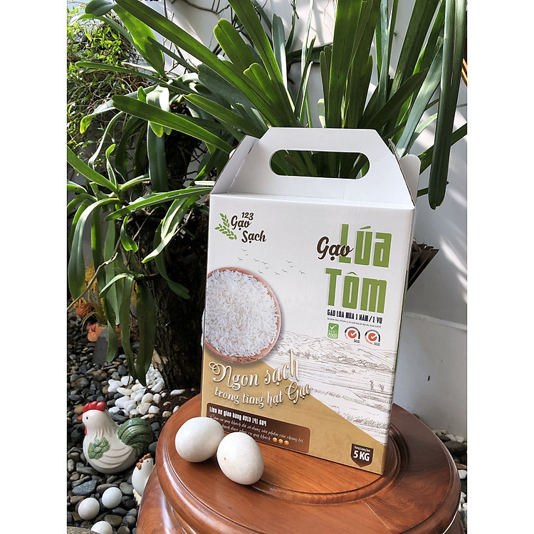 GẠO LÚA TÔM (BAO 5KG)