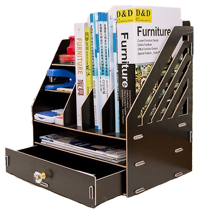 Kệ sách mini để bàn ( Giao Màu Ngẫu Nhiên )