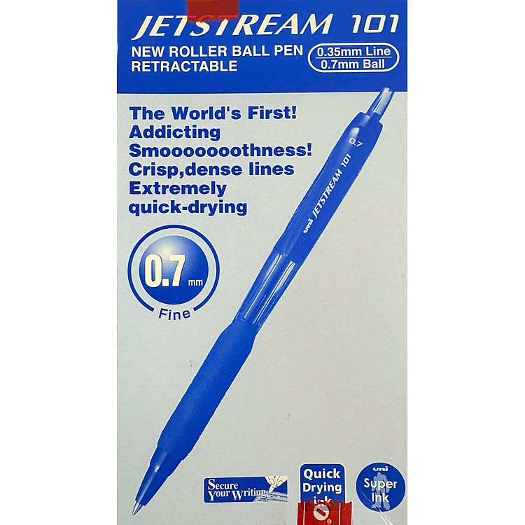Bút Uni Jetstream 101 SXN-101 0.7mm (Hàng Nhập Chính Hãng)