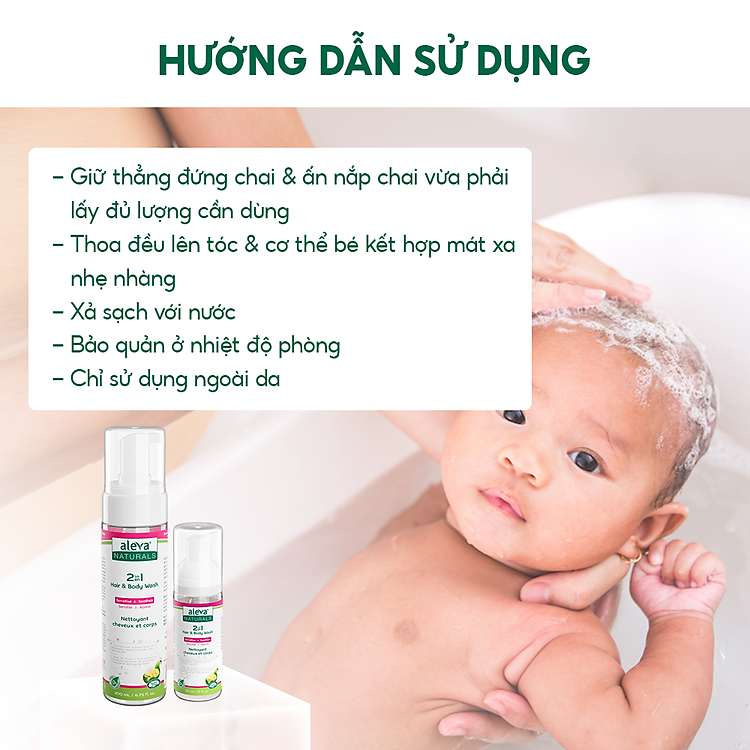 Sữa tắm gội dưỡng ẩm cho bé Chính hãng Ưu đãi - Hình ảnh 5