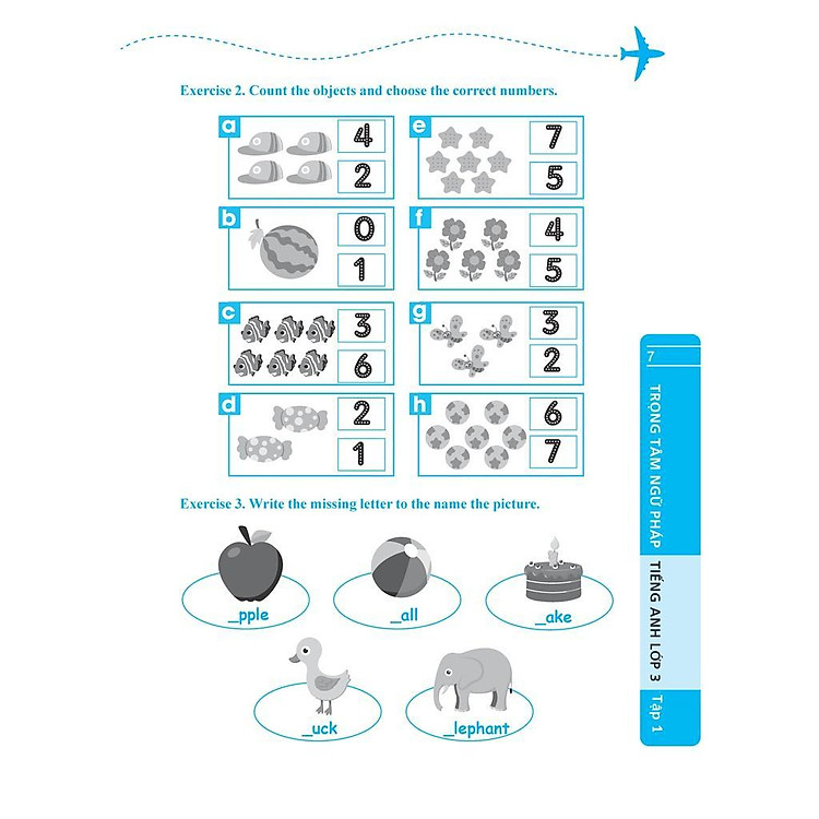 Global Success - Trọng Tâm Ngữ Pháp Tiếng Anh Lớp 3 - Có Đáp Án (Tập 1) - Ảnh 5