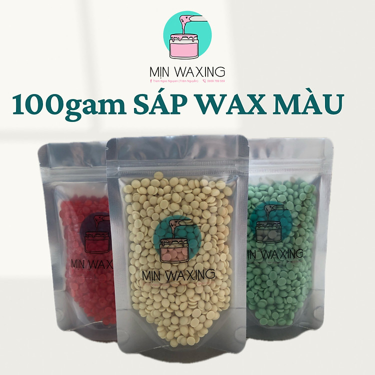 SÁP WAX MÀU HARD WAX BEANS 100g