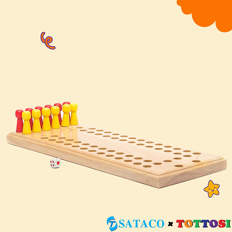 Cờ Song Mã Gỗ 2 Người Chơi Chính hãng Giá rẻ - Hình ảnh 3