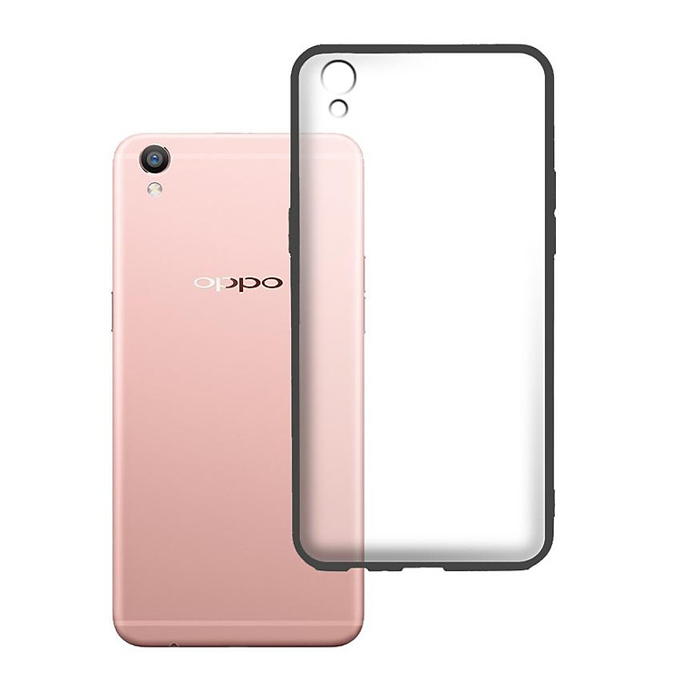 Ốp lưng Oppo F1 Plus - Bề mặt nhám chống vân tay, lưng cứng, viền TPU dẻo - 02058 - Hàng Chính Hãng