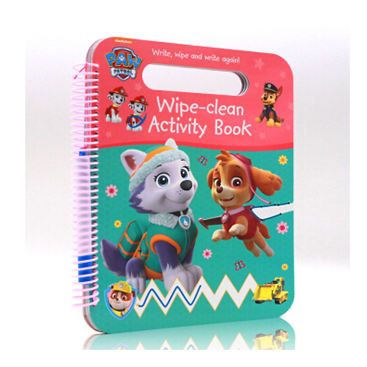 Sách Nickelodeon PAW Patrol Wipe-Clean Activity Book - Chú chó cứu hộ