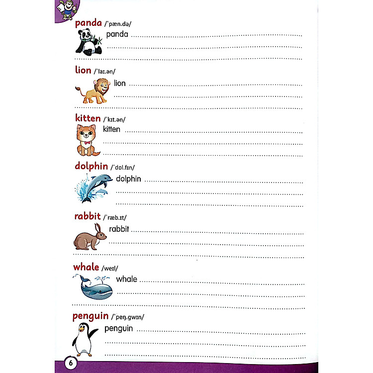 Vở Luyện Viết Tiếng Anh Movers (Tập Viết Tiếng Anh Theo Cambridge) - Ảnh 6