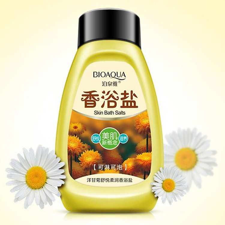 Muối Tắm Hương Hoa Bioaqua 370ml