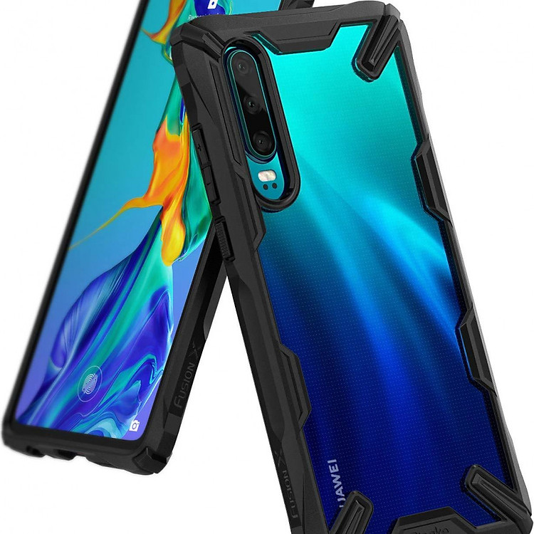 Ốp lưng chống sốc hàng hiệu Ringke Fusion X cho Huawei P30 Pro / Huawei P30 - Hàng chính hãng