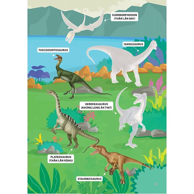 Sticker Khủng Long - Phát Triển Trí Thông Minh Cho Trẻ (Tập 1) - Ảnh 4