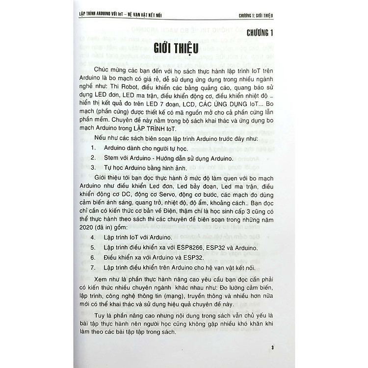 Arduino Và Lập Trình IoT - Ảnh 3