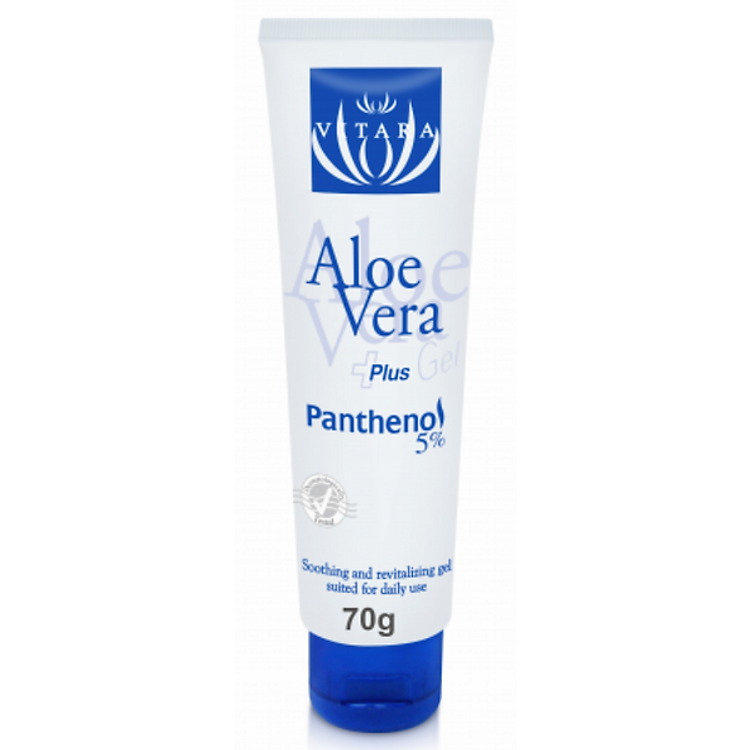 Gel Dưỡng Da, Dưỡng Ẩm Cho Bé Vitara Aloe Vera Gel Plus Panthenol - BER11 (70g)