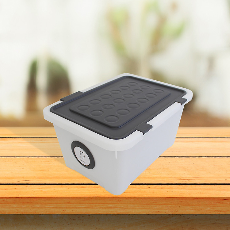 Thùng nhựa vuông đựng đồ phong cách Hàn Quốc