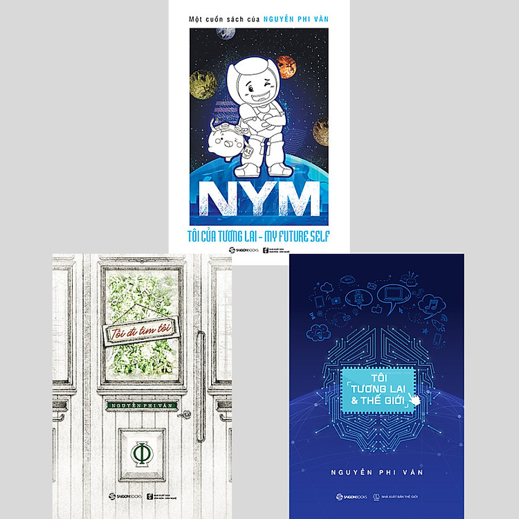 Sách BỘ: NYM - Tôi Của Tương Lai (Bản Thường) + Tôi Đi Tìm Tôi + Tôi, Tương Lai Và Thế Giới