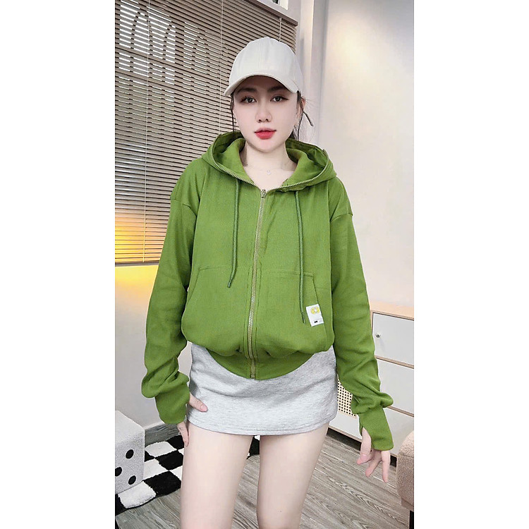 Áo Khoác Chống nắng Thun Gân Cao Cấp 6 túi 40-60kg phom ôm