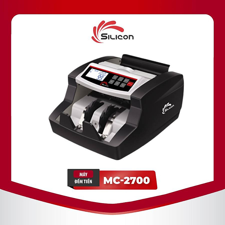 Máy Đếm Tiền Silicon MC-2700 - Ảnh 4