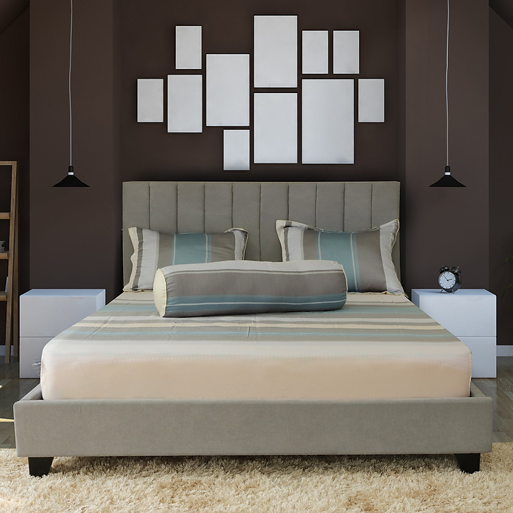 Bộ drap gối Tencel Premium Hometex ( 4 món )