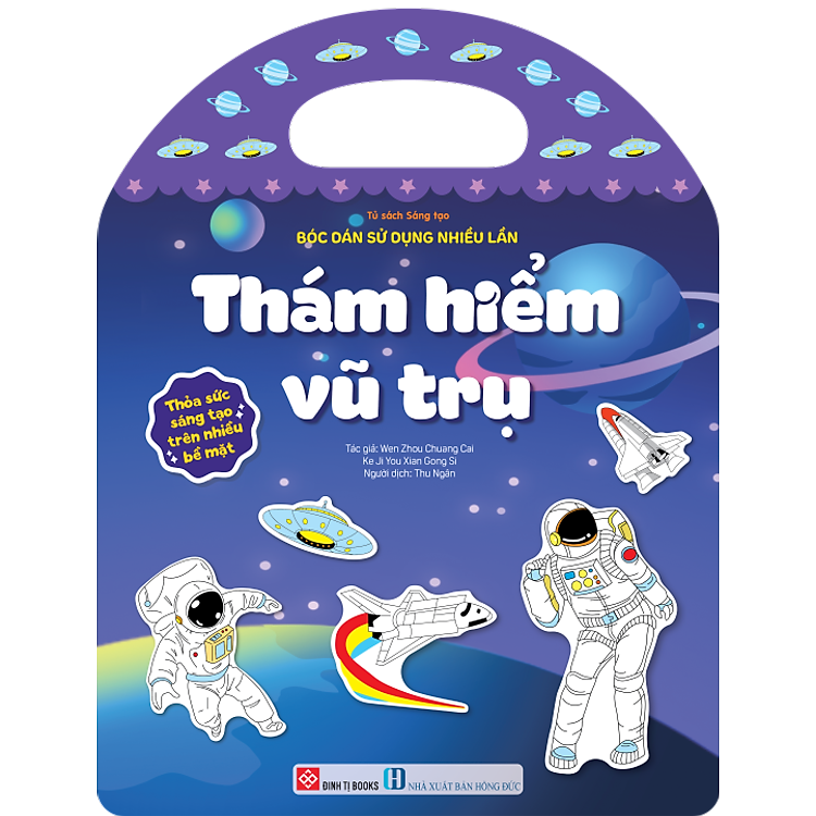 Sách Tủ Sách Sáng Tạo - Bóc Dán Sử Dụng Nhiều Lần