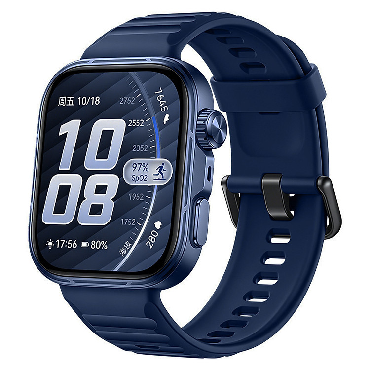 Dây đeo Silicone Wave cho Huawei Watch Fit 5 / Huawei Watch Fit 5 Pro / Huawei Watch Fit 4 / Huawei Watch Fit 4 Pro / Huawei Watch Fit 3 - Hàng Chính Hãng