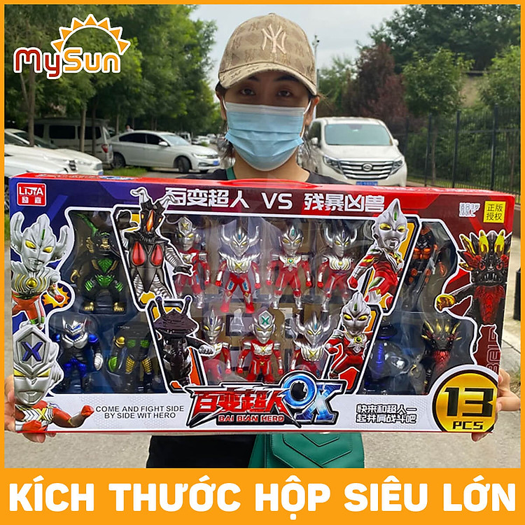 Mua Mô hình Ultraman Tiga và quái vật MySun Chính hãng Giá rẻ - Hình ảnh 5