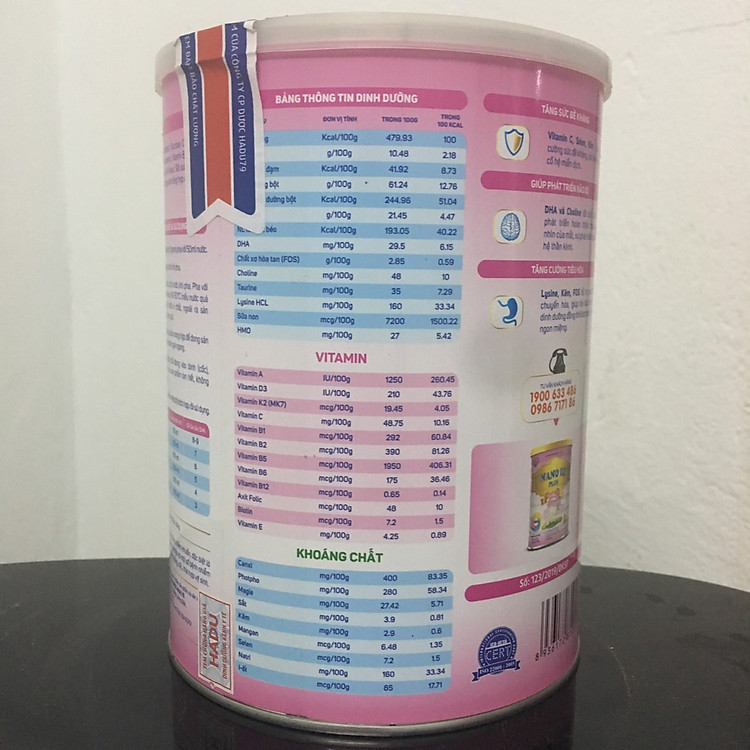 Nơi mua Sữa Dê NANO IQ PLUS Cho Bé 900g Uy tín Giá rẻ - Hình ảnh 2