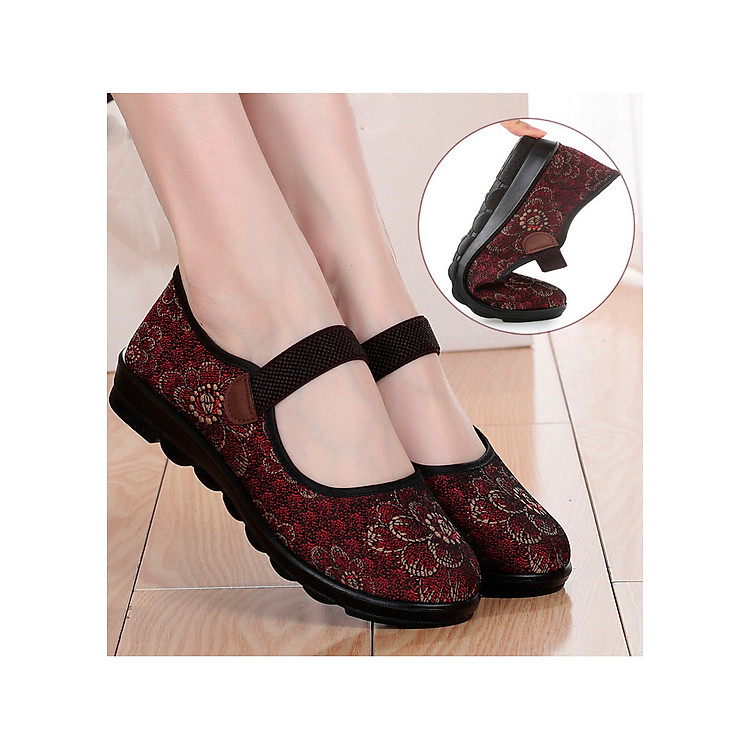 Giày Trung Niên Có Quai - A16