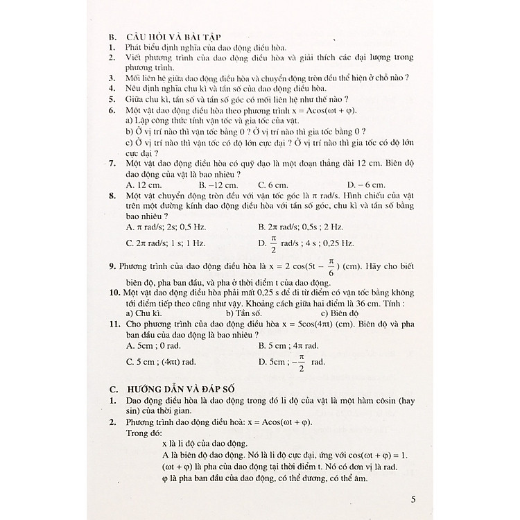 Giải Bài Tập Vật Lí 12 (HA) - Ảnh 3
