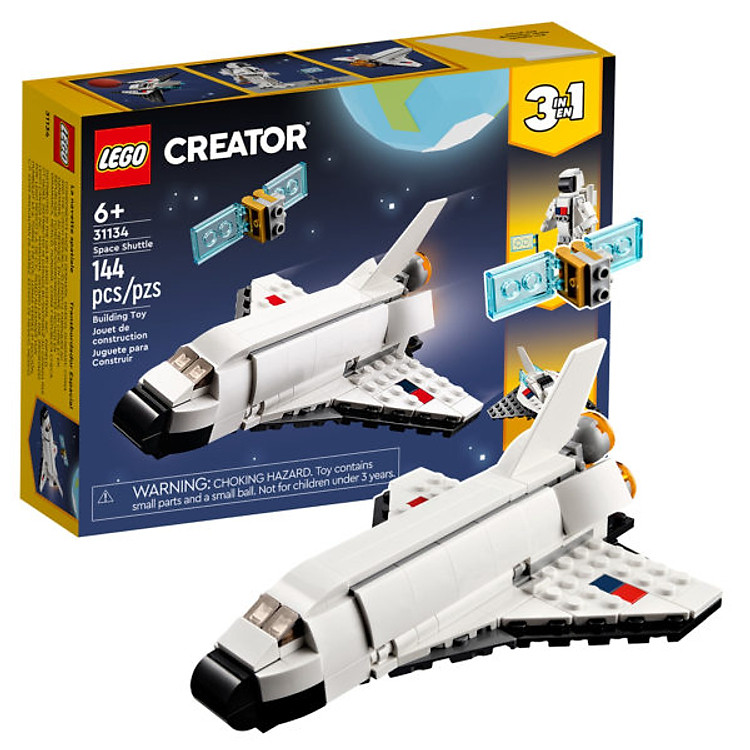 Tìm mua tại Avakids: LEGO Creator 31134 Tàu Con Thoi - Ngập tràn khuyến mãi