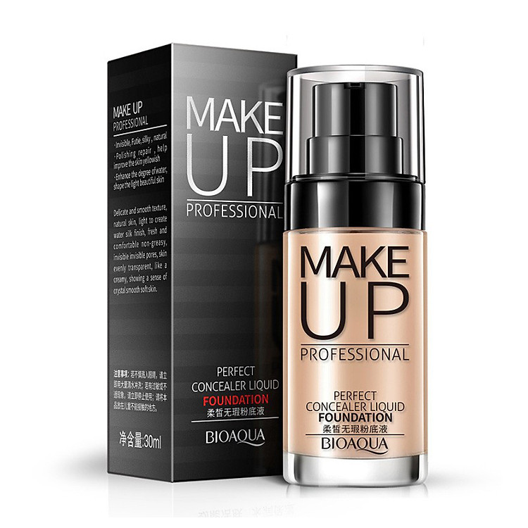 Kem nền che khuyết điểm MAKE UP BIOAQUA