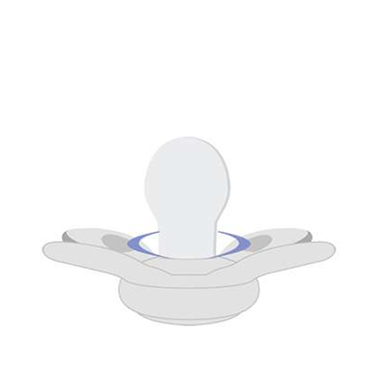 Ty ngậm silicone Chicco Physio Comfort - Hồng Tiết kiệm - Hình ảnh 3