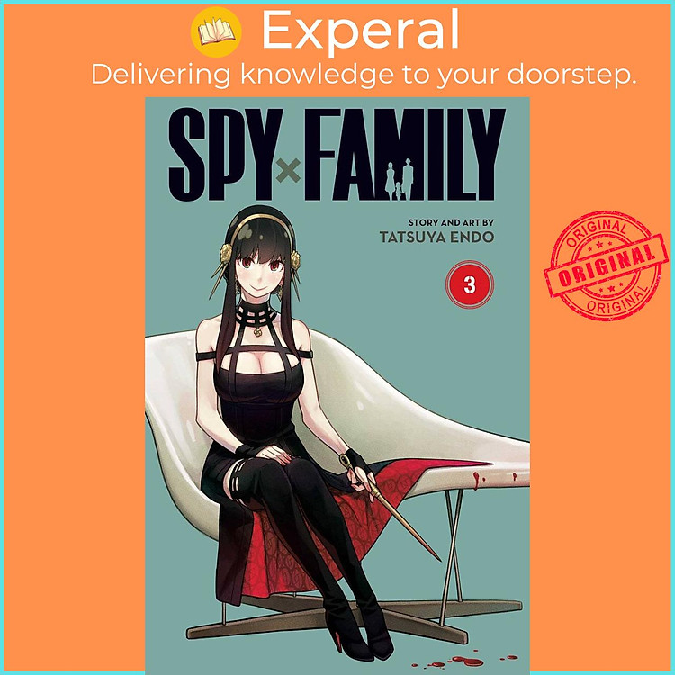 Sách - Spy x Family, Vol. 3 by Tatsuya Endo (UK edition, paperback)