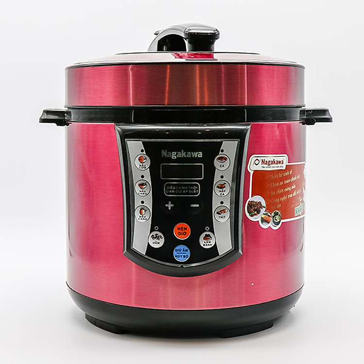 Nồi Áp Suất Nagakawa NAG0202 (6 Lít) - Hàng chính hãng