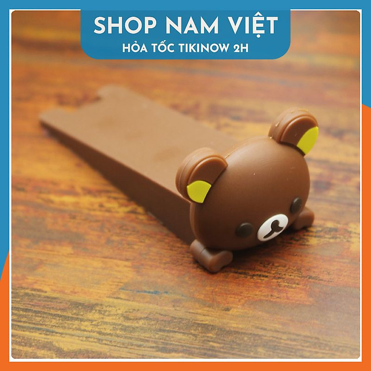 Miếng Chặn Cửa Silicon Gấu NAVIVU Chính hãng Ưu đãi
