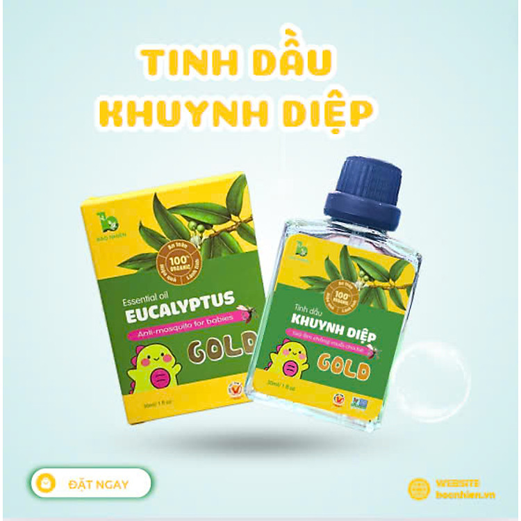 Tinh dầu Khuynh Diệp Bảo Nhiên cho Bé Chính hãng Tiết kiệm