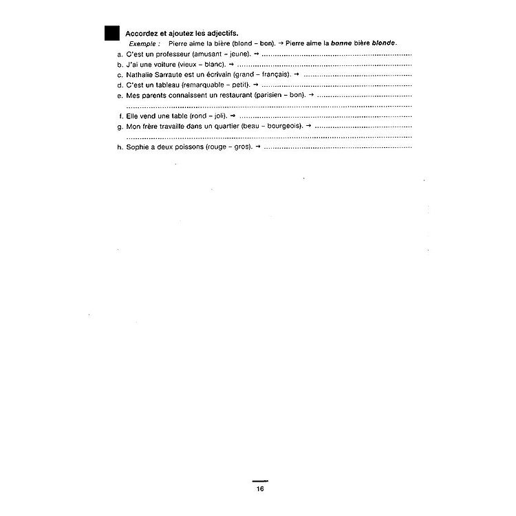 450 Nouveaux Exercices - Grammaire (Niveau Débutant) - Ảnh 7