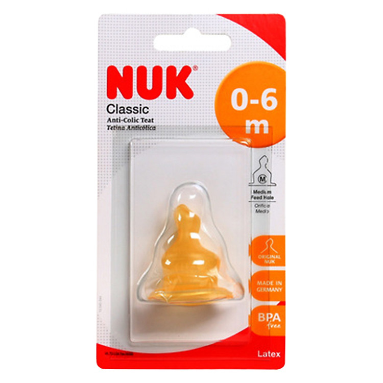 Núm Ty Cao Su Nuk 701113 - Số 1